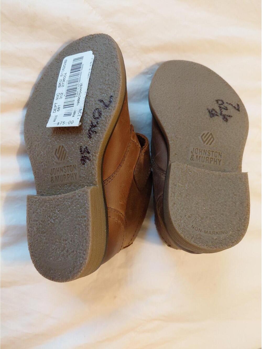 Johnston & MurphyBoys' Calder Leather Chukka Boots (Toddler) Sz 7 NWOB - Picture 6 of 6